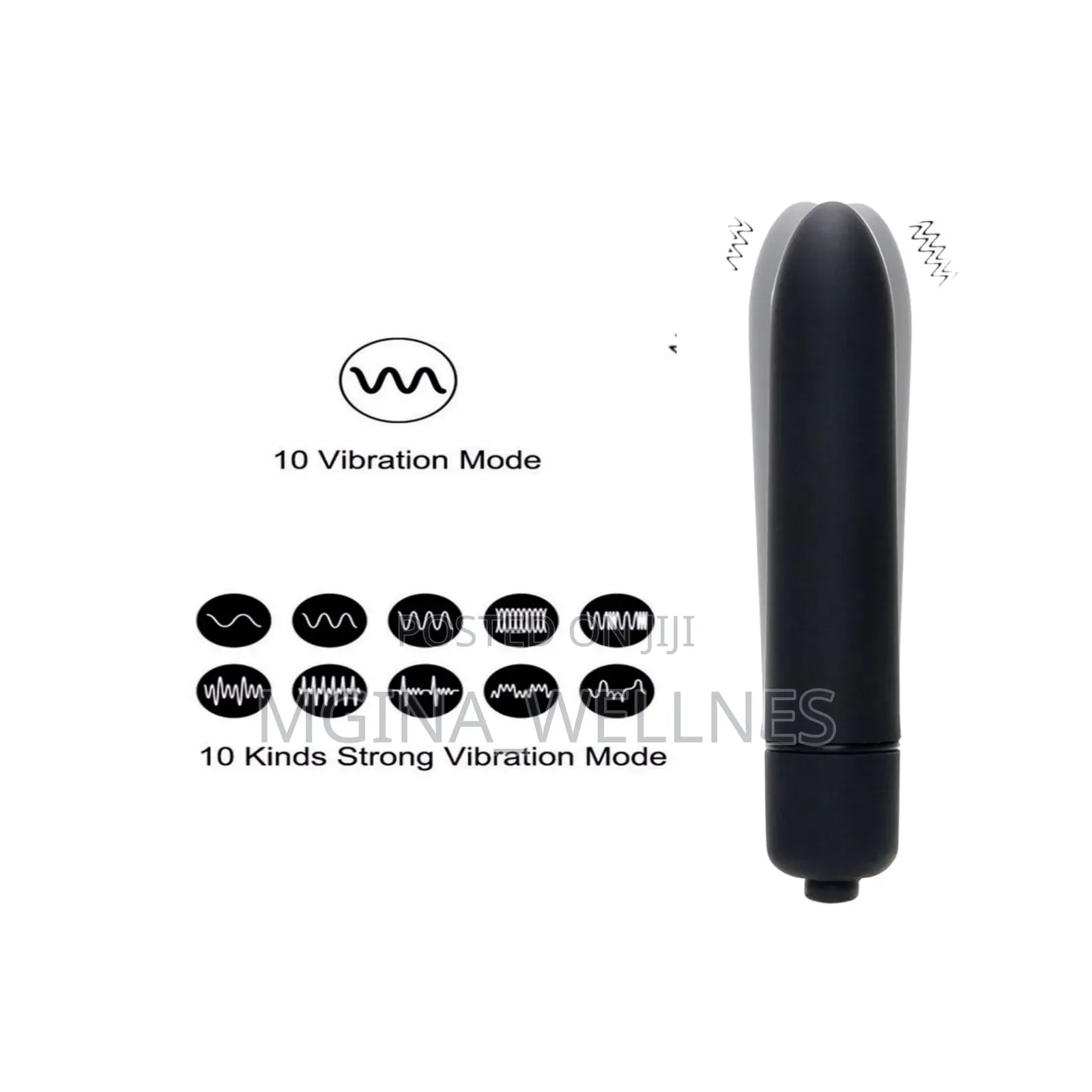 10 Speed Mini Bullet Vibrator, G Spot Powerful, Waterproof