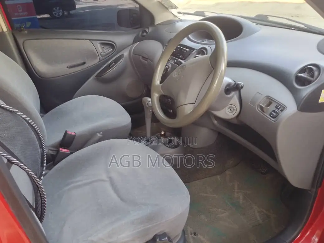 Toyota Vitz 2002 Red