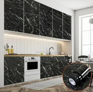 Black Marble Contact Paper
