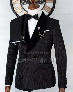 Black Suit Man Suit