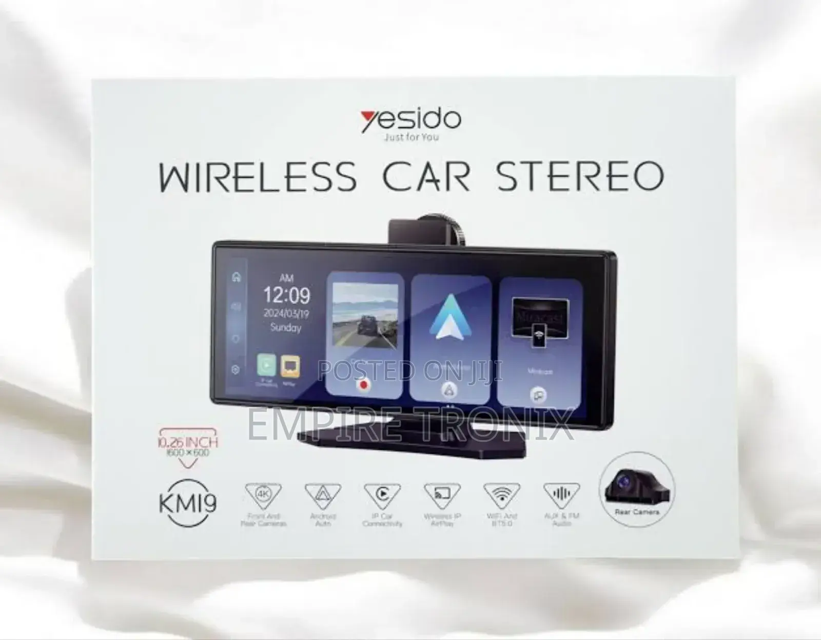 Yesido Km19 Car Audio Video Navigation 10.26 Inch Carplay