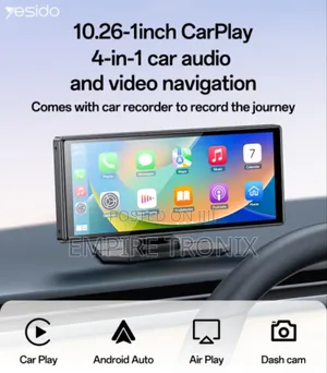 Yesido Km19 Car Audio Video Navigation 10.26 Inch Carplay