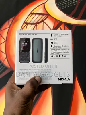 New Nokia 106 Black