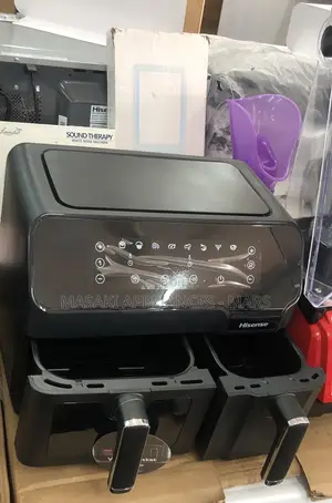 New Hisense Dual Air Fryer H09afbk2s5. 8.6litres 2700watts
