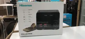New Hisense Dual Air Fryer H09afbk2s5. 8.6litres 2700watts