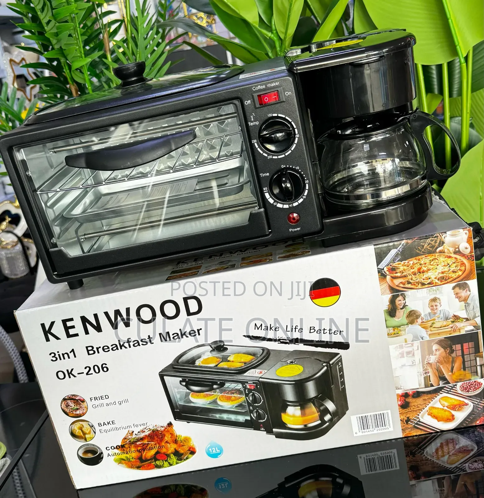 Kenwood 3 in 1 Breakfast Maker