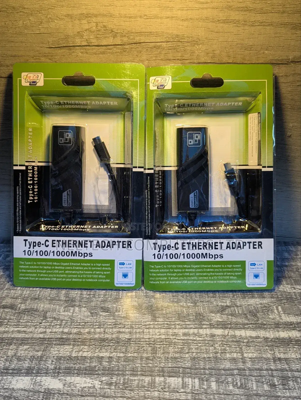 Type C To Ethernet Gigabyte