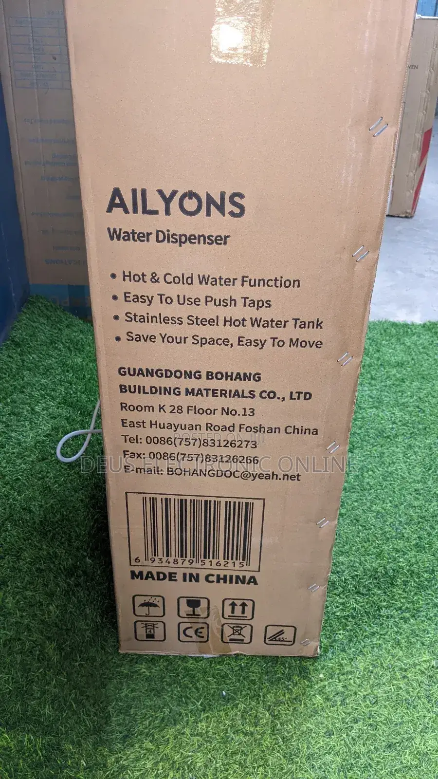 Water Dispenser Njia 3 With Fridge 16l