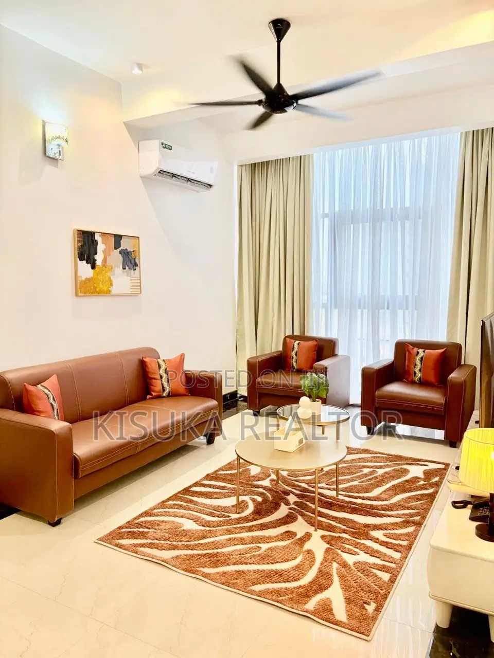 Furnished 3bdrm Apartment in Kariakoo, Ilala for rent