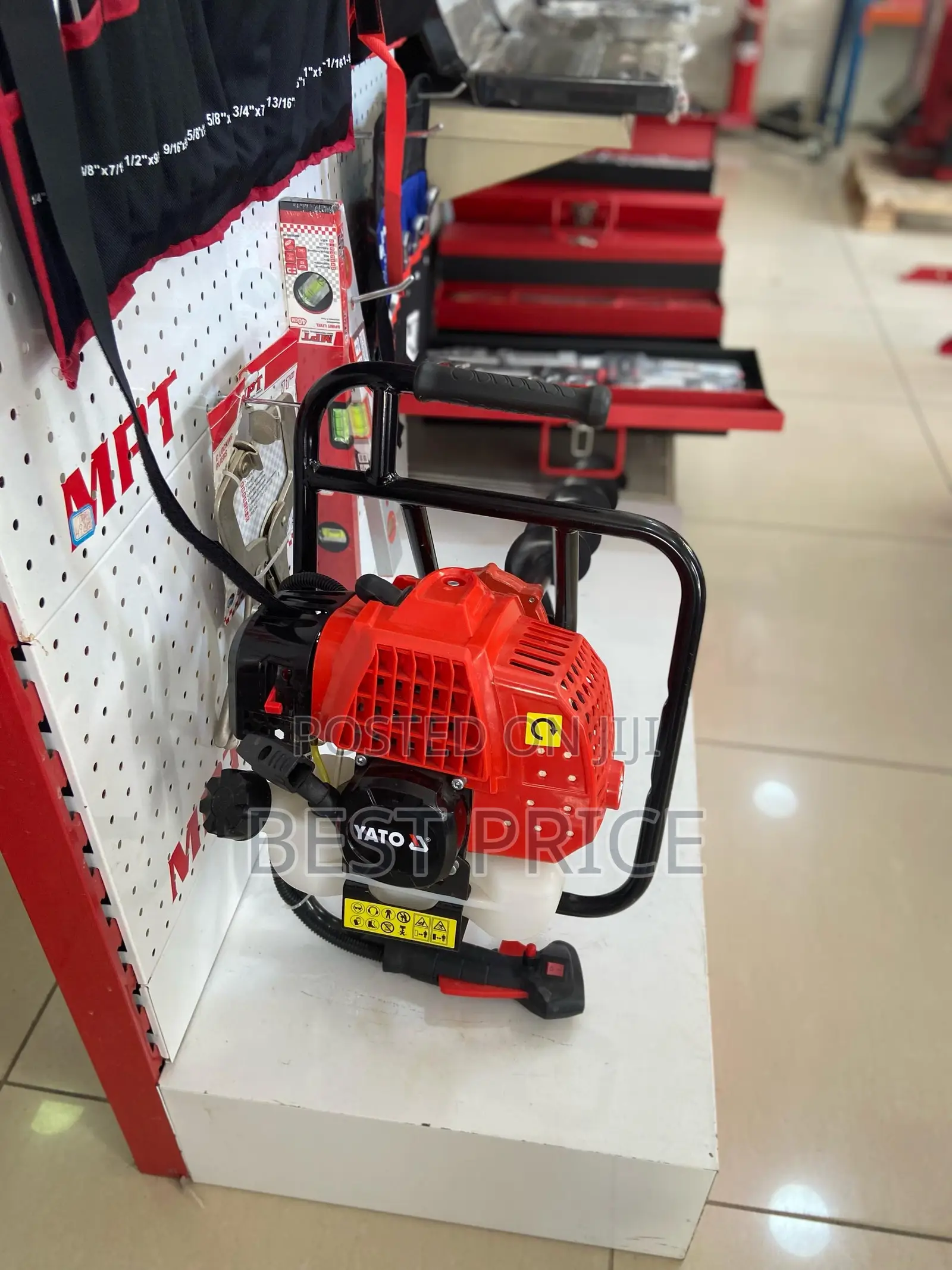 Yato Gasoline Soil Auger With 3 Bits