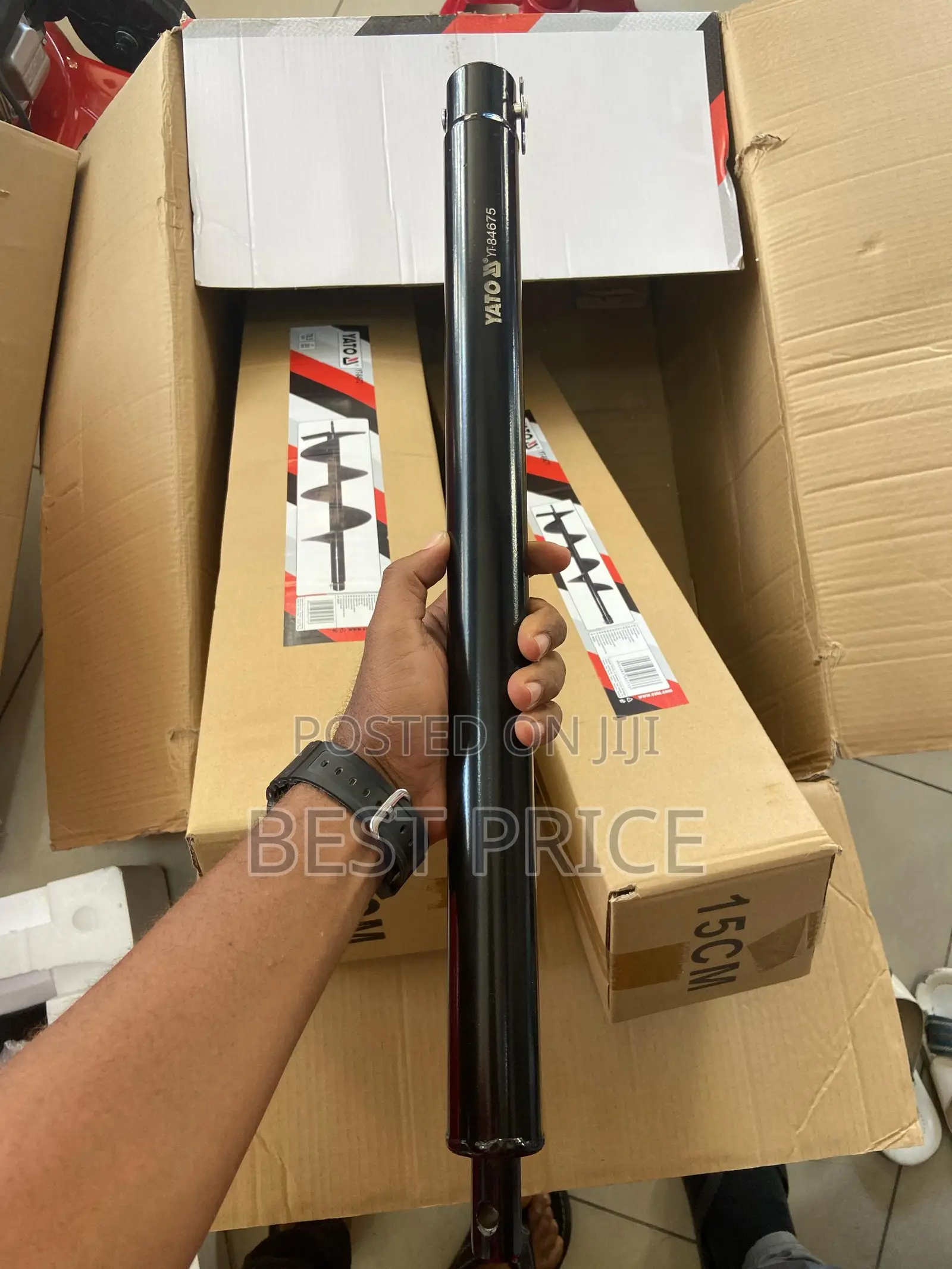 Yato Gasoline Soil Auger With 3 Bits
