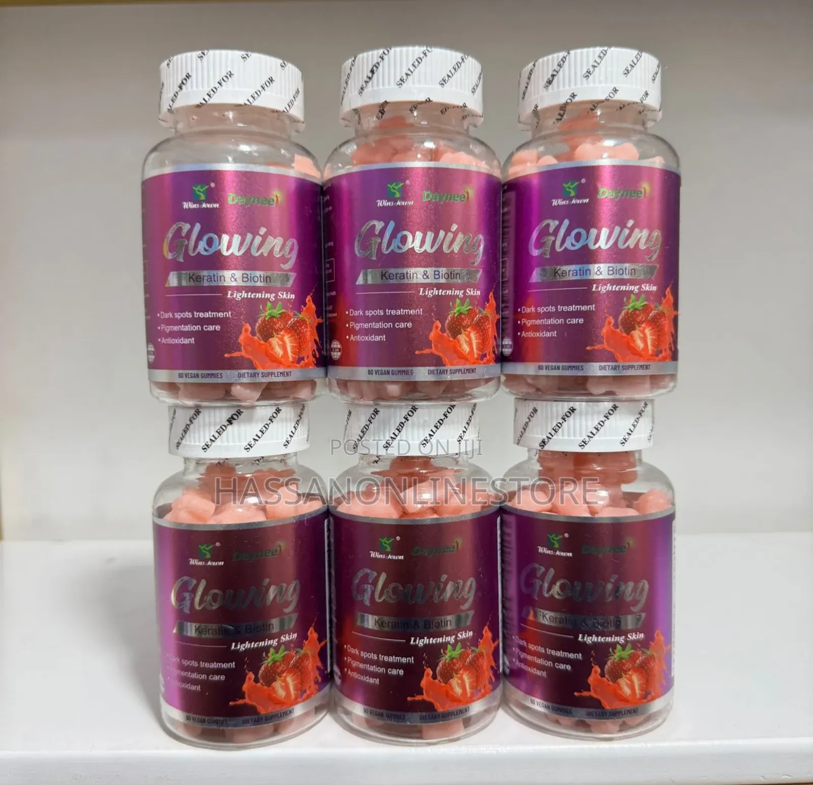 Wins Town Glowing Gummies 60