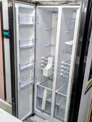 Hisense H670sdbl-Wd | (Side by Side) Refrigerator 508 Litre
