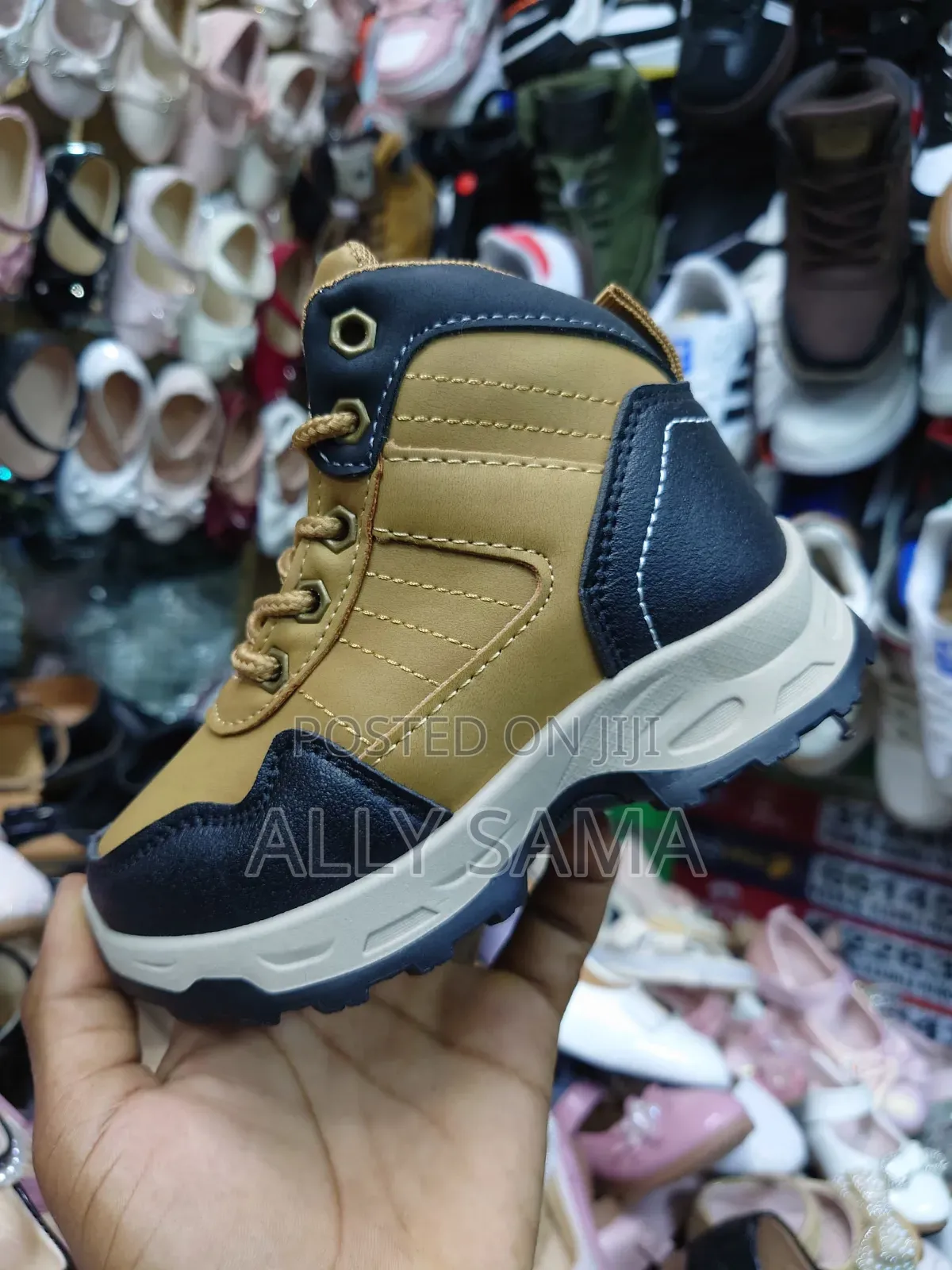 Boys Boots Material Leather
