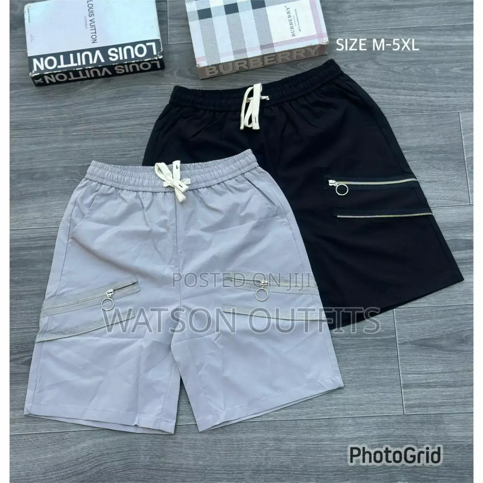 Shorts Za Mifuko Ya Zipu