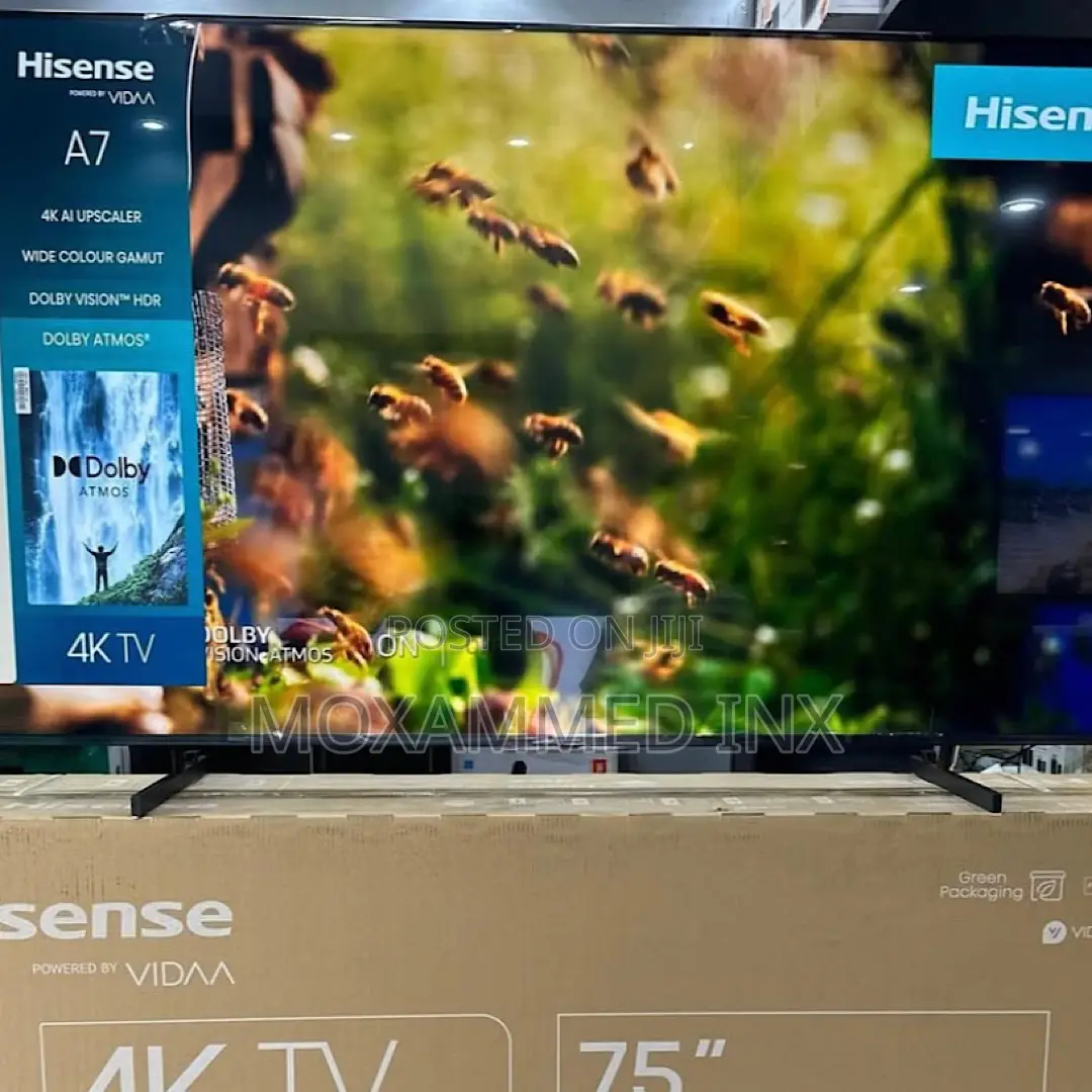 Hisense 75a7k Dolby Vision HDR Wide Colour Gamut Ai Ups