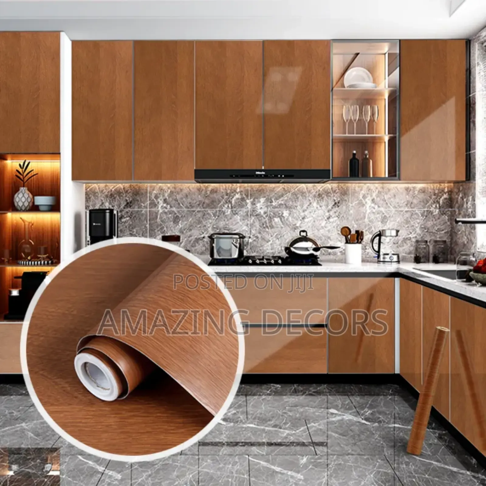 Wood Grain Contact Paper