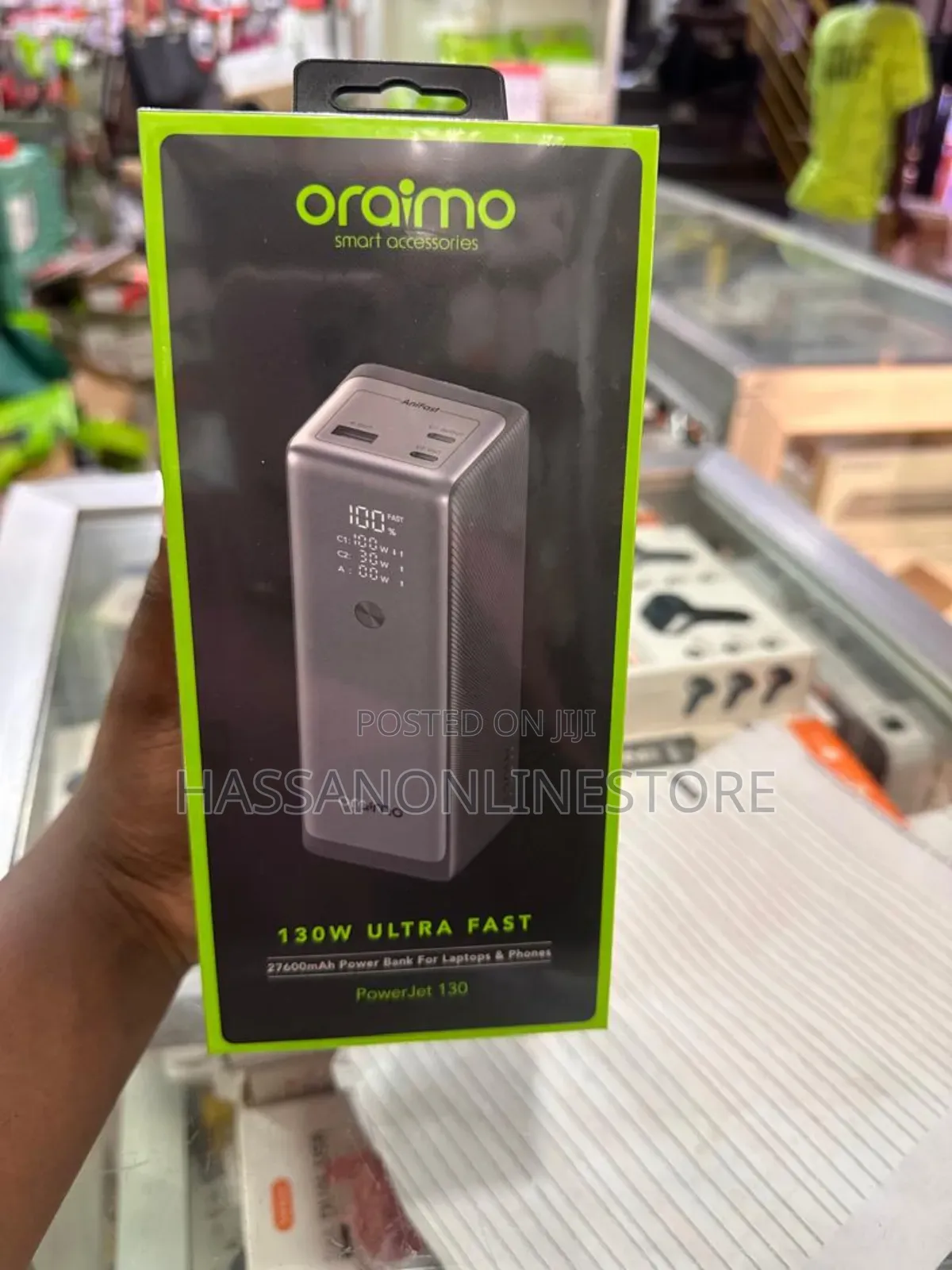 Oraimo Powerjet 130 27600mah 130w Power Bank