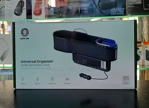 Car Storage Box Console Side Pocket Organizer, With Charger