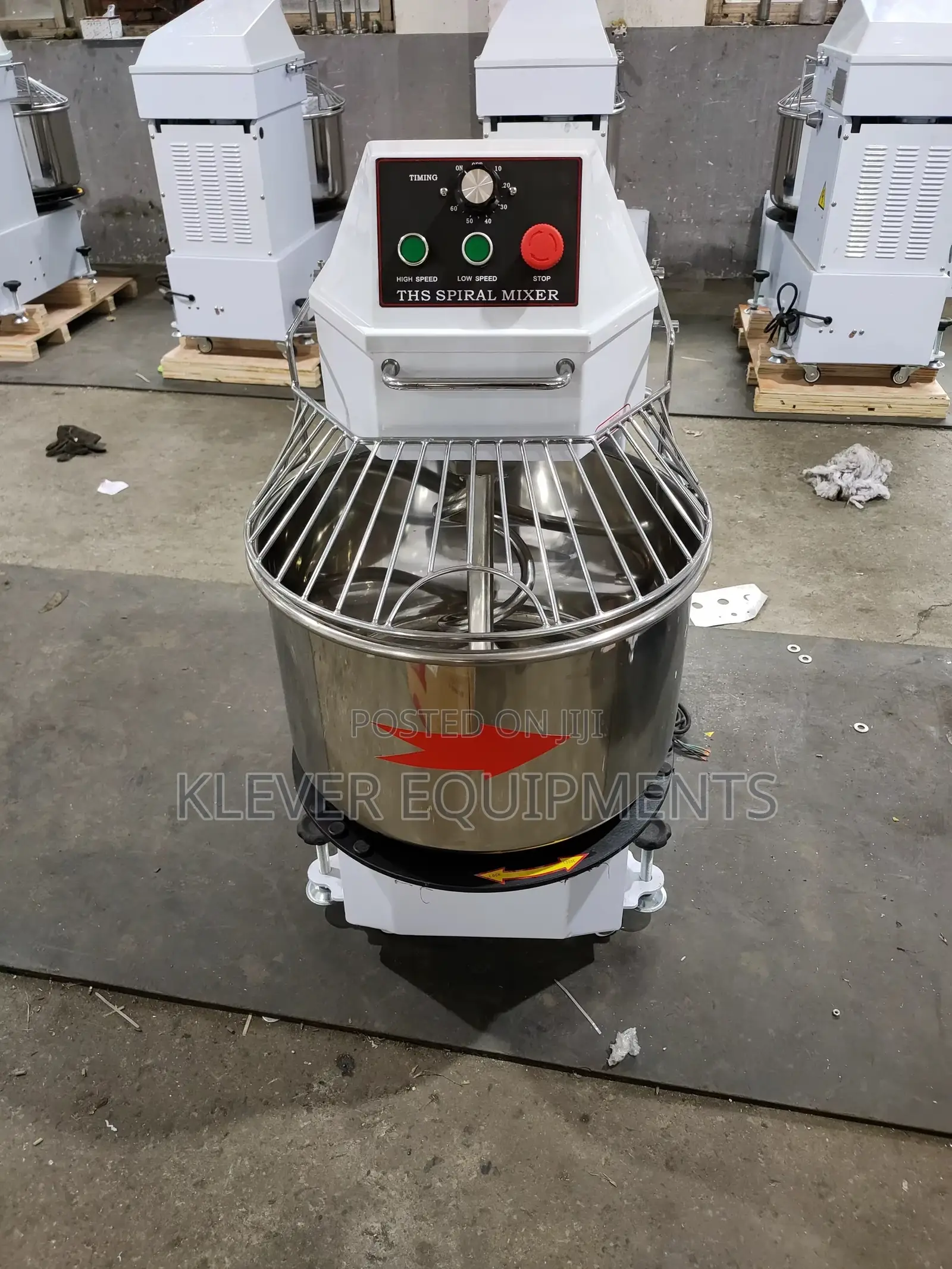 20l Commercial Spiral Dough Mixer Model: Hd-20s
