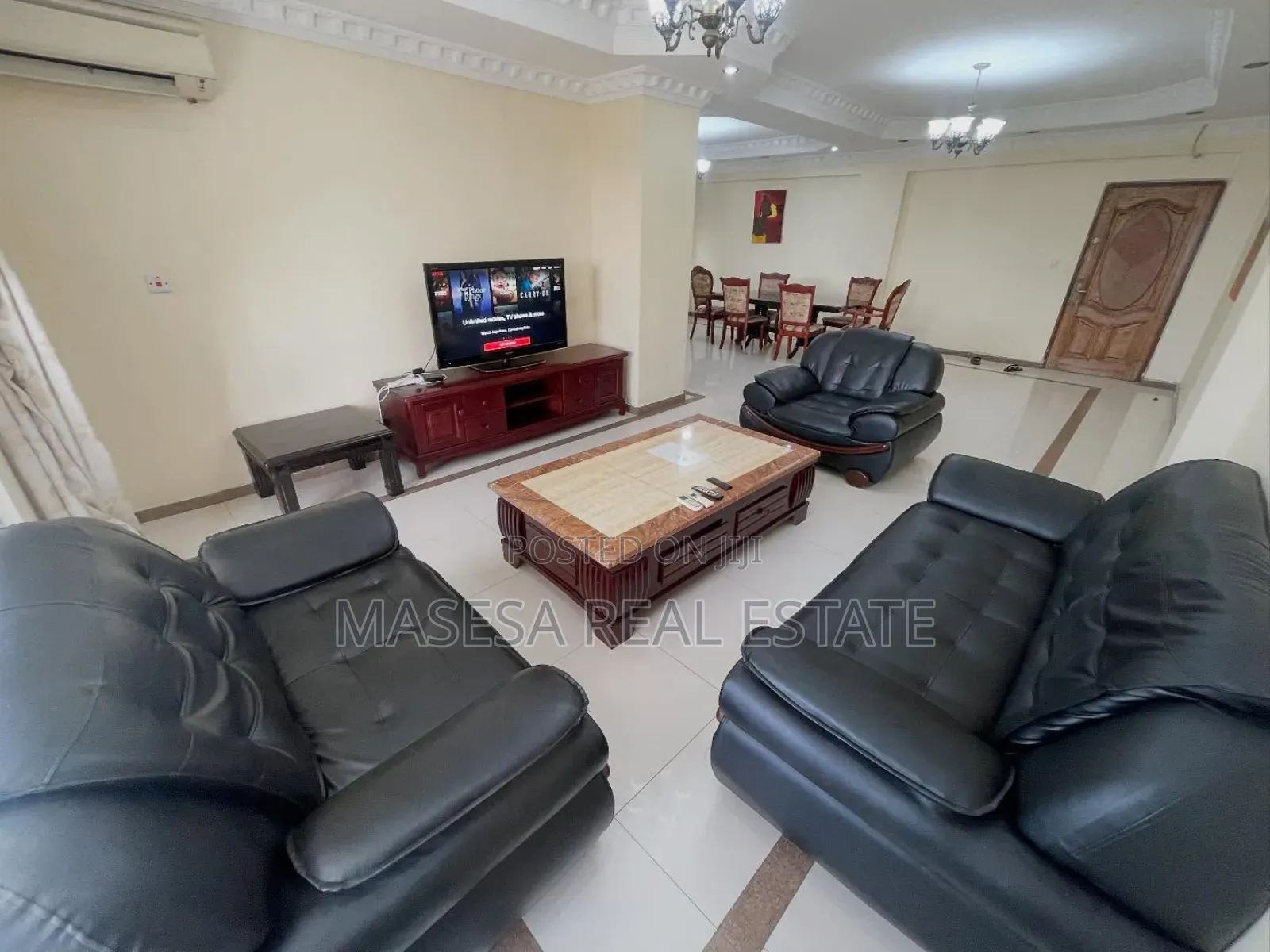 Furnished 3bdrm Apartment in Masaki for rent