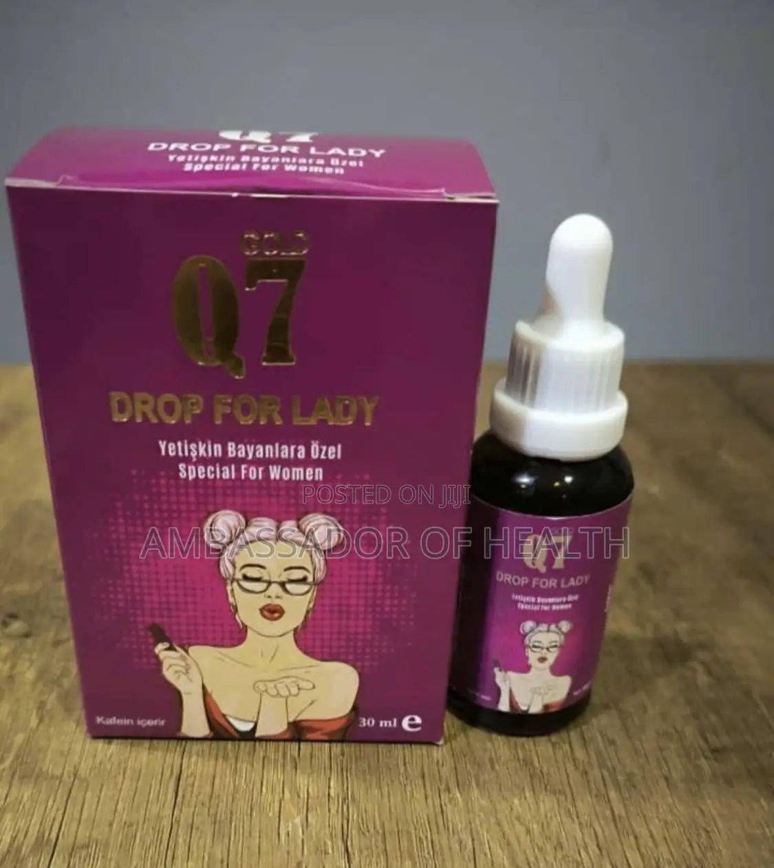Q7 Drop for Lady Rise Libido and Sexual Desire for a Woman