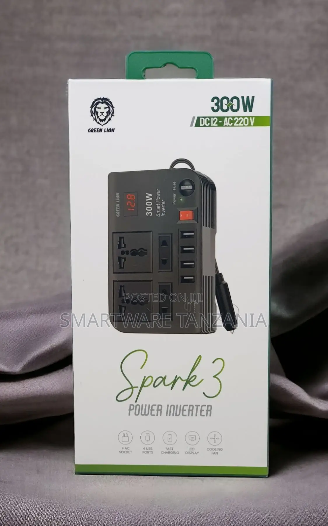 Car Inverter, Dc 12v To 220v Ac Car Inverter Adapter Plug