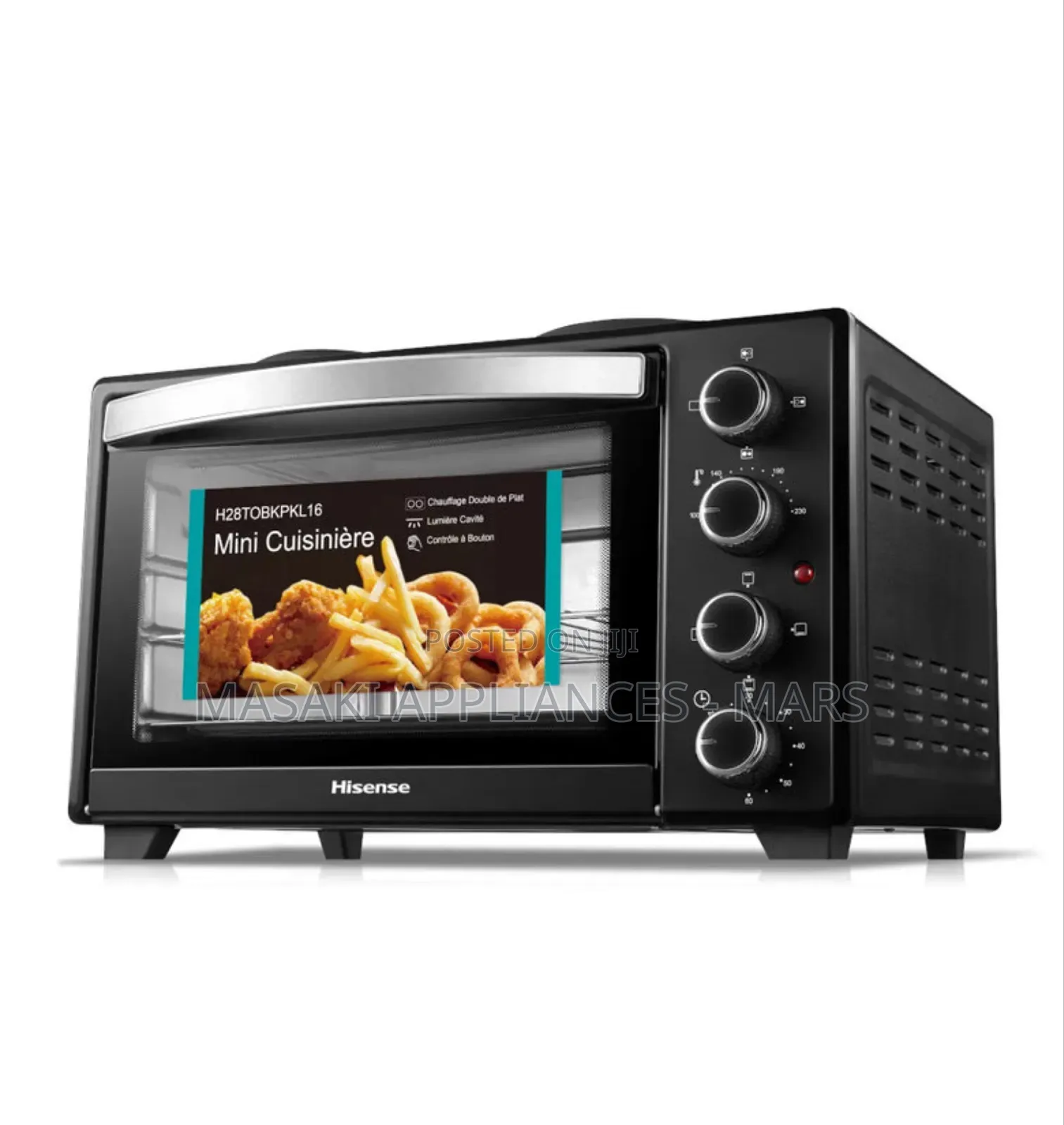 New Hisense 28l Mini Electric Oven H28tobkpkl16.