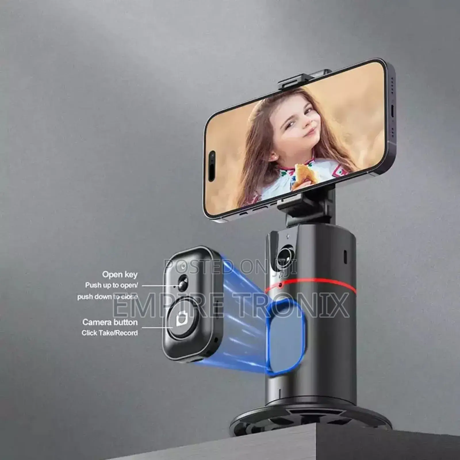 Wiwu Wi-Se008 Intelligent Follow-Up Camera Head - Black