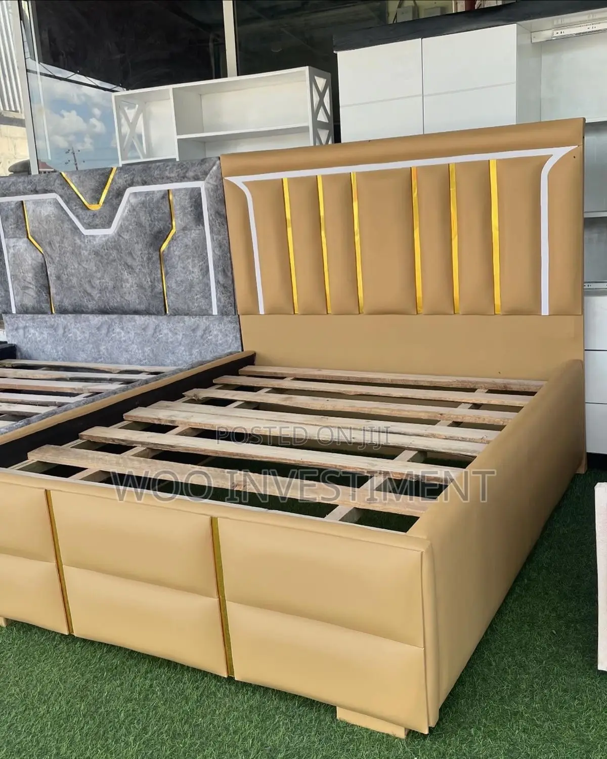 Bedsofa Za Mbao Mpya Full Quality Zipo Zakutosha