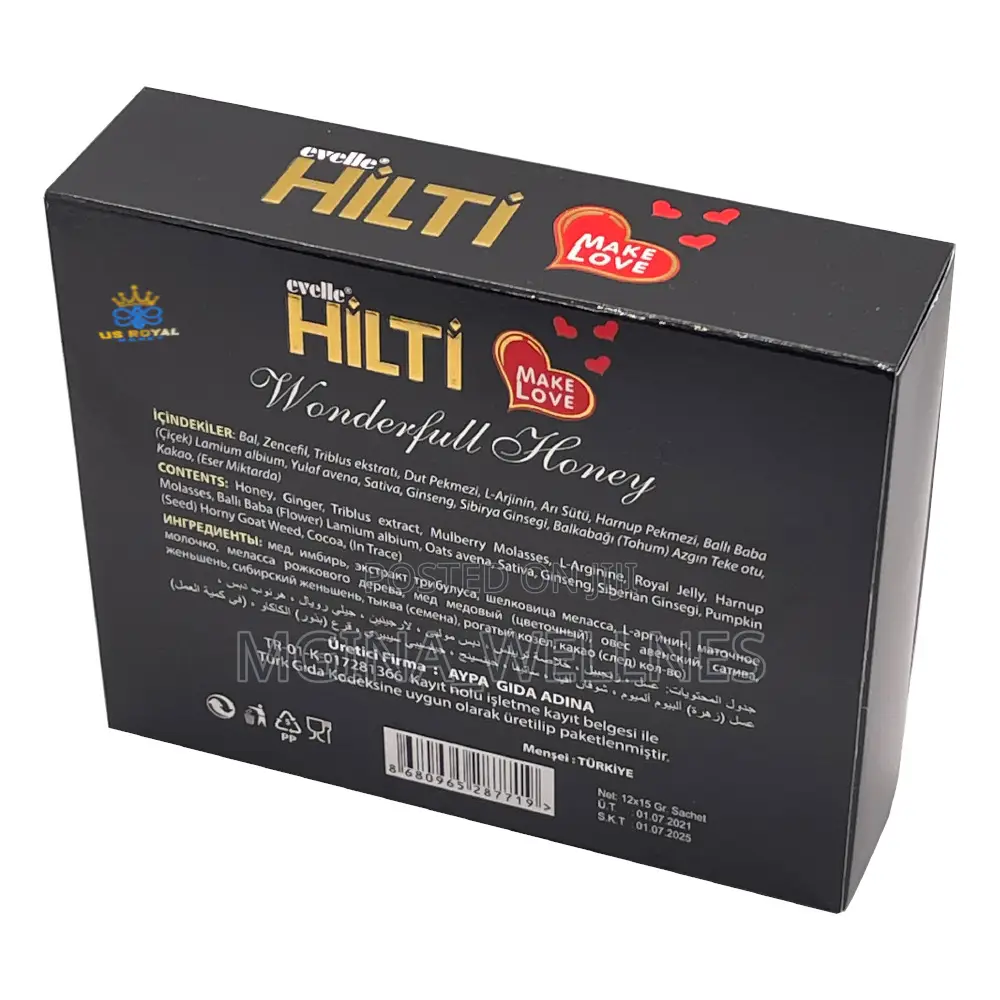 Hilti Wonderful Honey Male Enhancement (12 Sachets – 15 G)