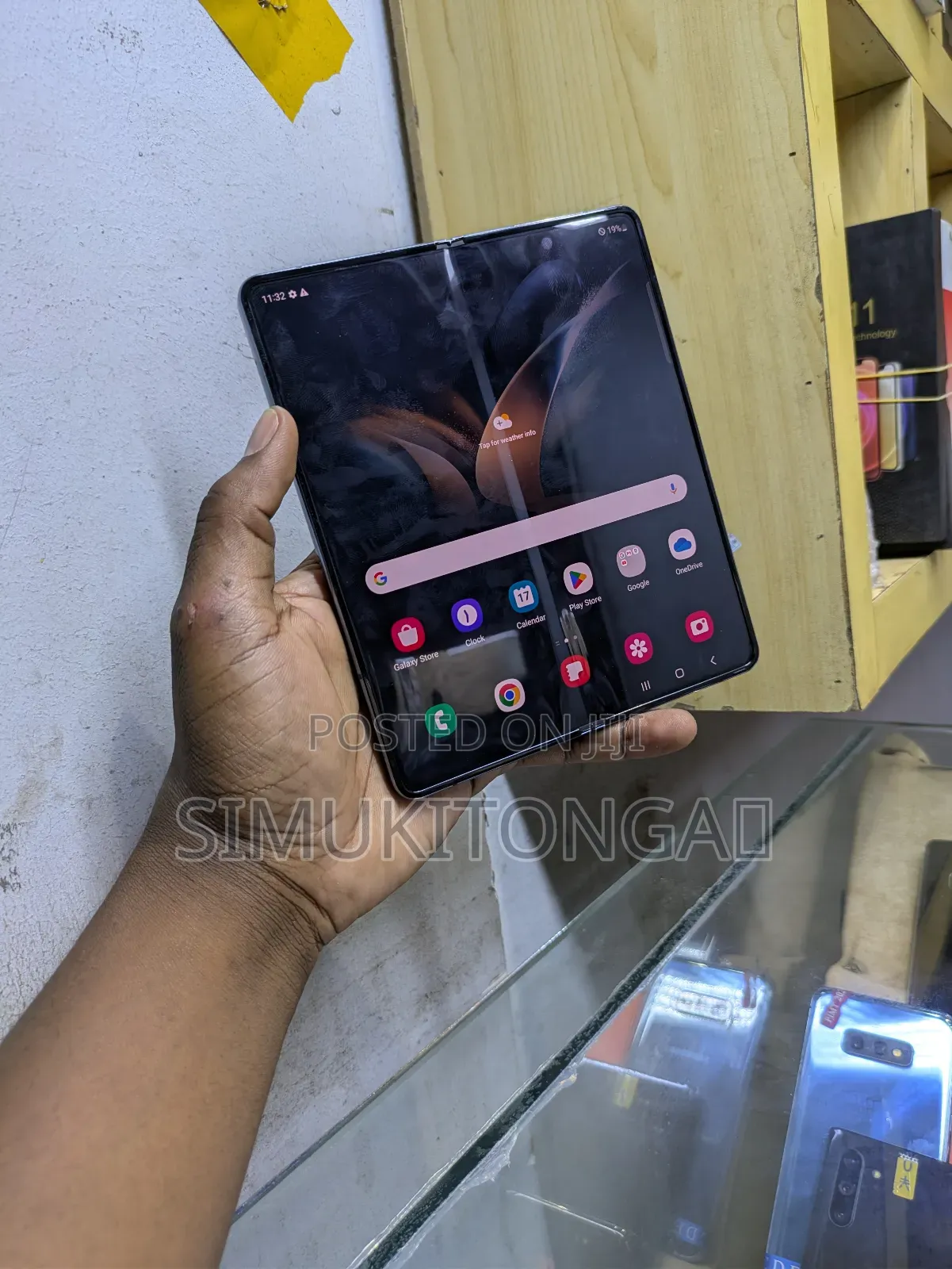 New Samsung Galaxy Z Fold 3 256 GB Blue