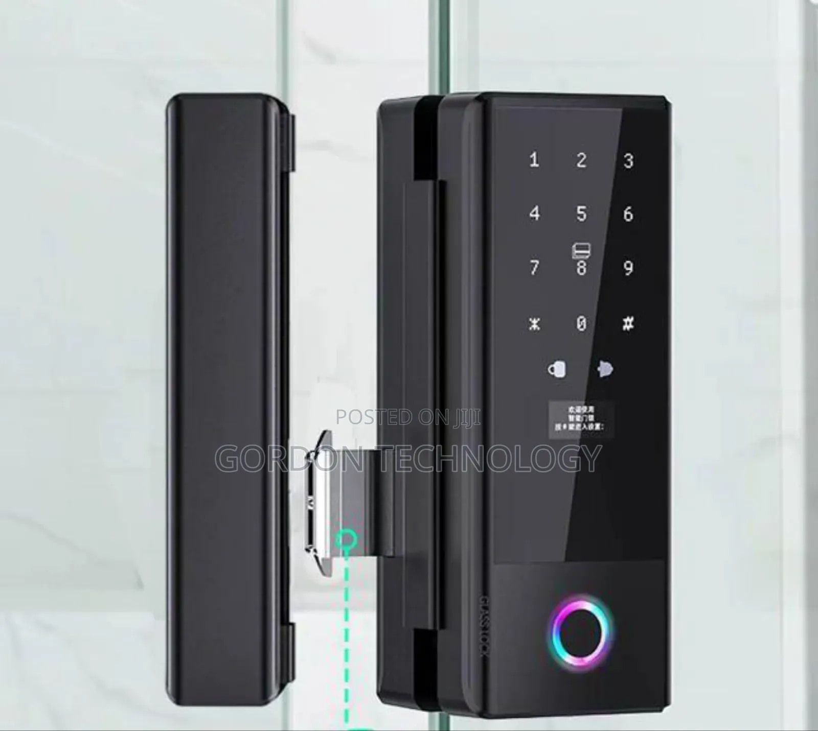 Smart Lock Milango Ya Vioo.