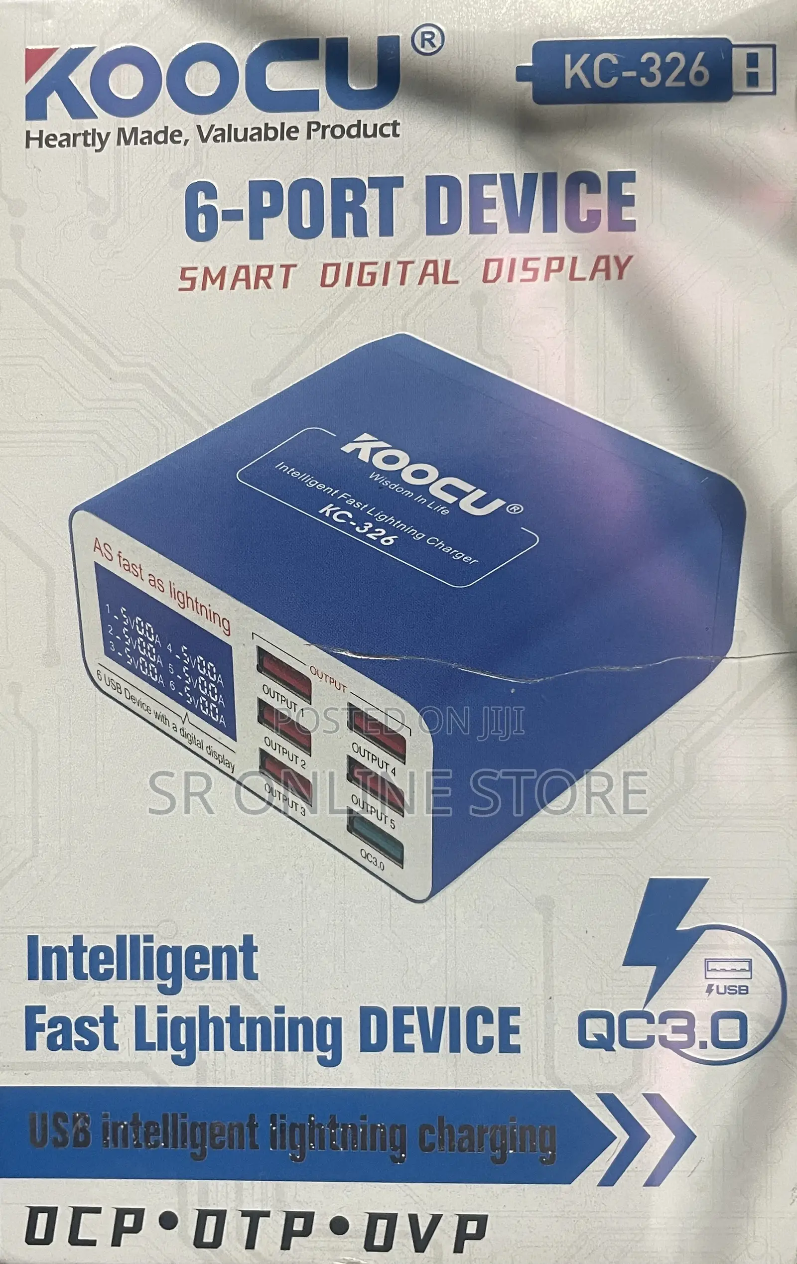 Koocu 6 Ports Charger