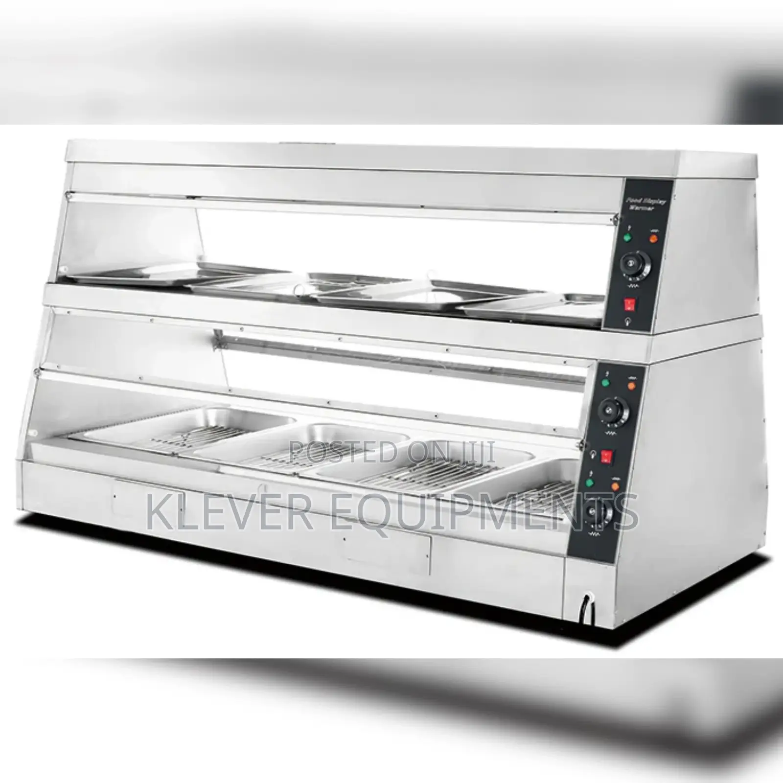 Commercial Food Warmer Display 4 Plates Per Layer. Hw-6p