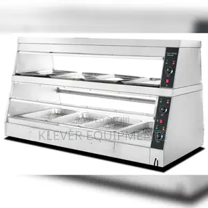 Commercial Food Warmer Display 4 Plates Per Layer. Hw-6p