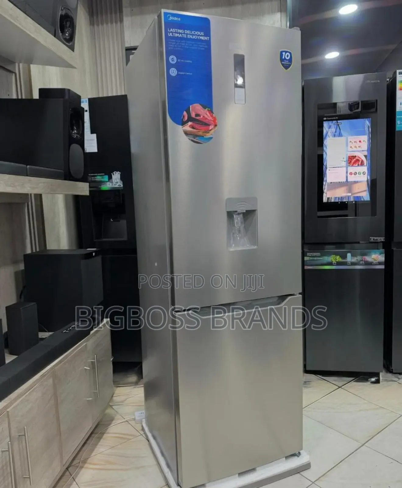 Midea Combi Fridge With Water Dispenser 310l