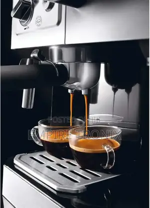 De'longhi Combi Espresso and Coffee Machine - Silver, Bco420