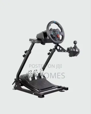 Carbon Steel Foldable Simulator Wheel and Shifter Bracket