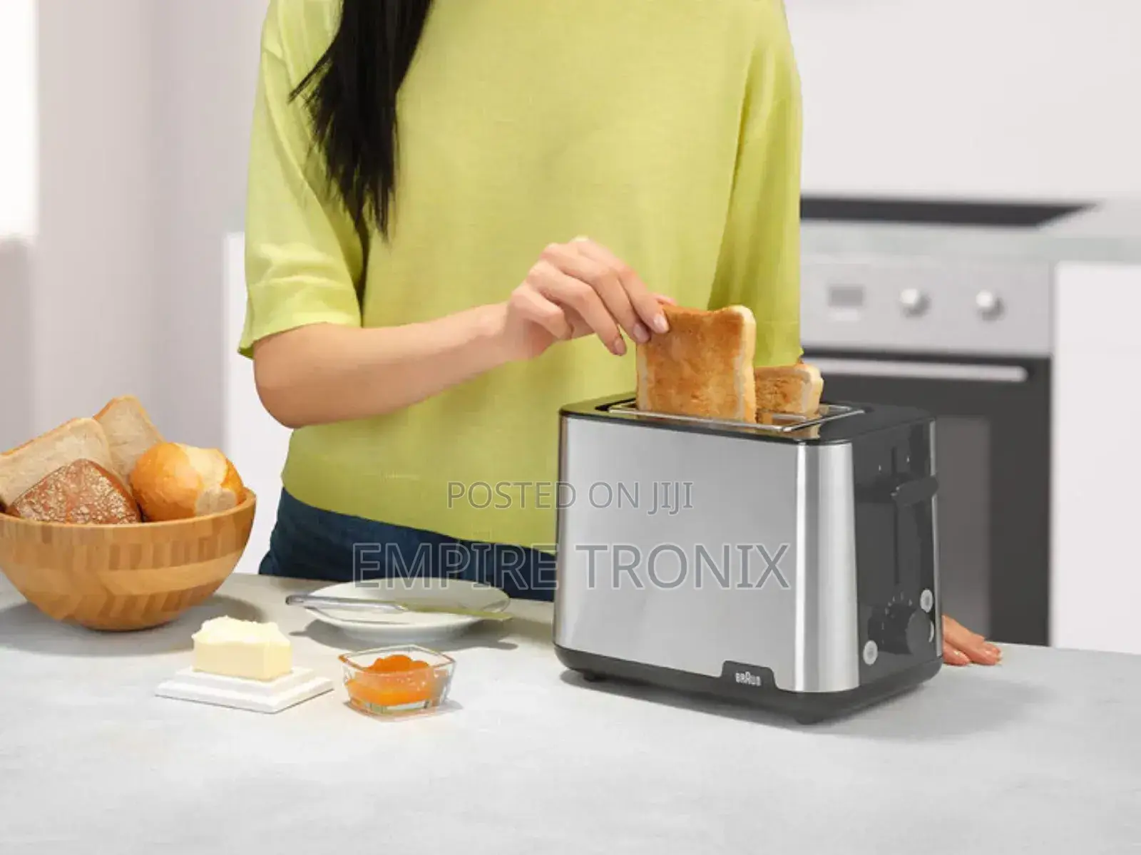 Braun Purshine Toaster Ht 1510 Black