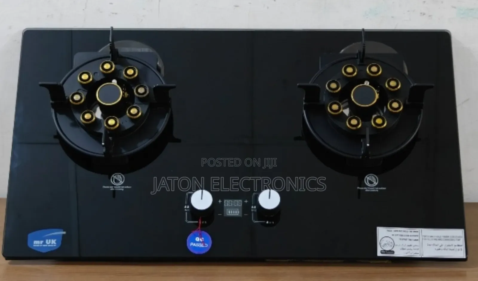 New Mr Uk
Gass Hob 7302 Steel+Timer 
2 Gass Plate