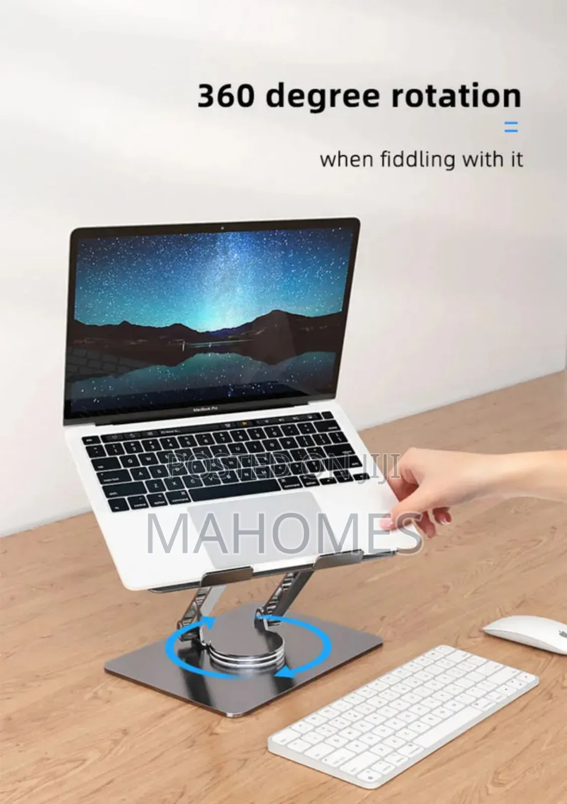Laptop Stand, 360 Degree Rotation