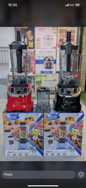 Kitchen Queen Blender Jug 2 Heavy Duty 2.0liter 6000w