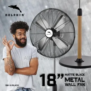 Dolphin Metalic Stand Fan 18