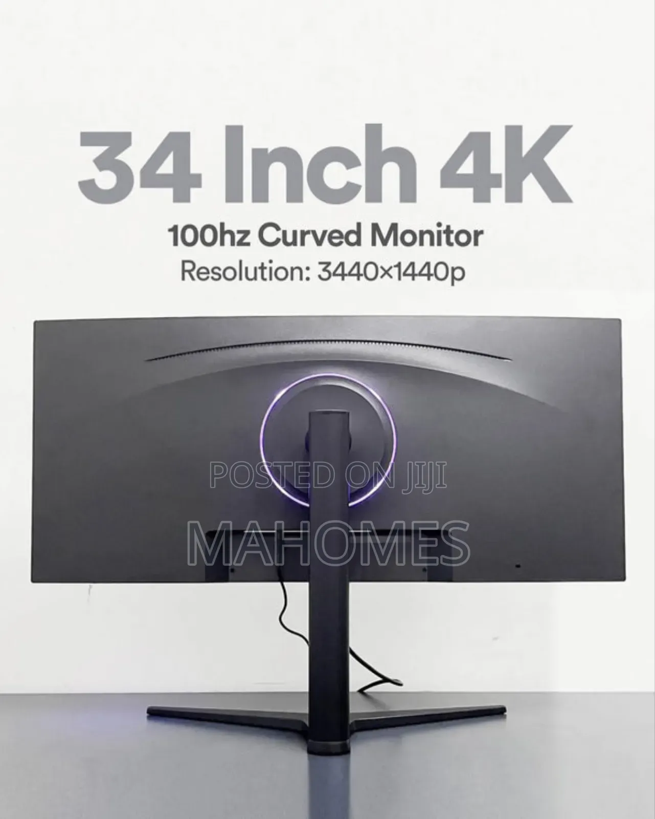 Oem 34 Inches Curved, Ultra-Wide Monitor