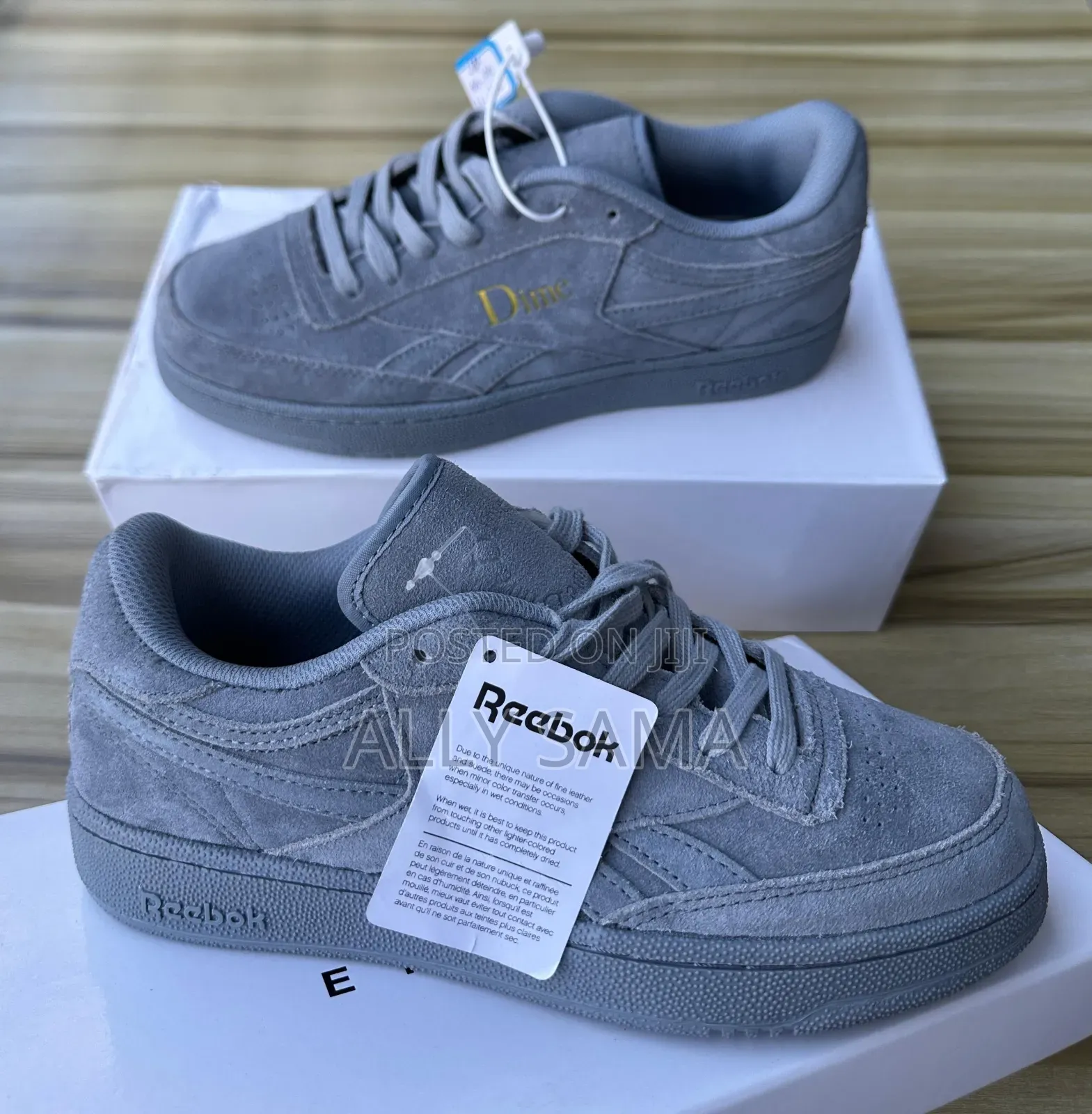 Men's Sneakers Reebokdime Material Suede