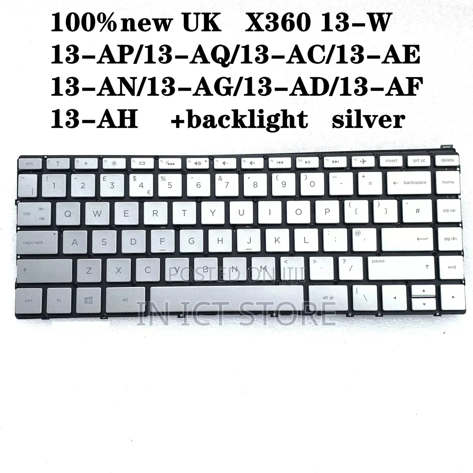 Hp X360 13-W Ap Ac Ae an Ag Ad Af No Backlit