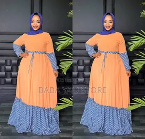 Women's Dresses and Scarf New African Style High-Grade Swing