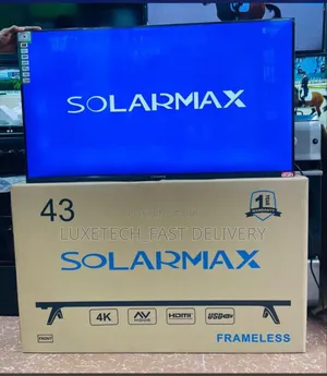 Solarmax 43 Inches Led Tv Frameless