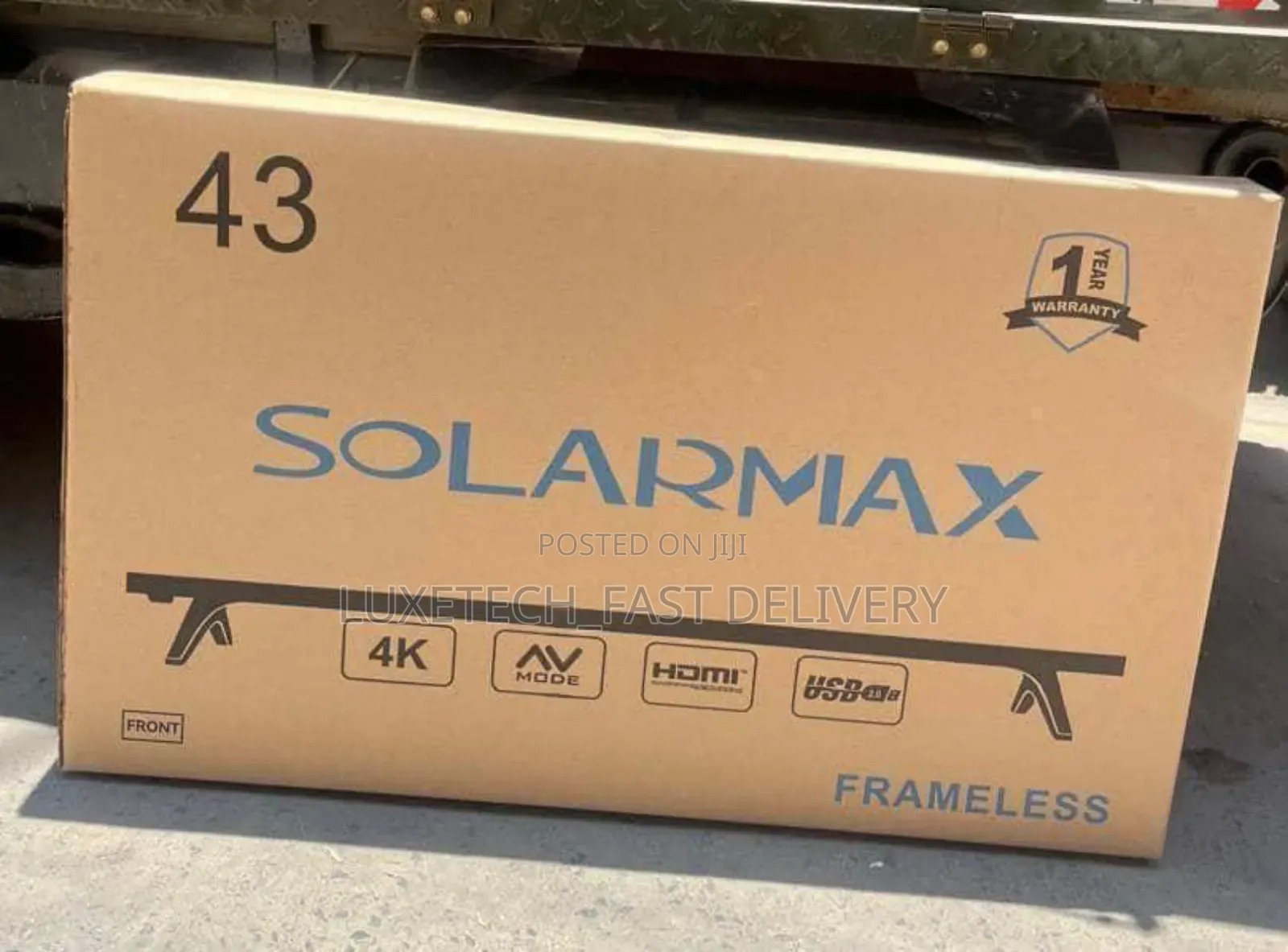 Solarmax 43 Inches Led Tv Frameless